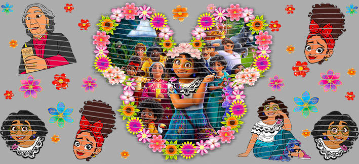 16oz Disney style-D-986